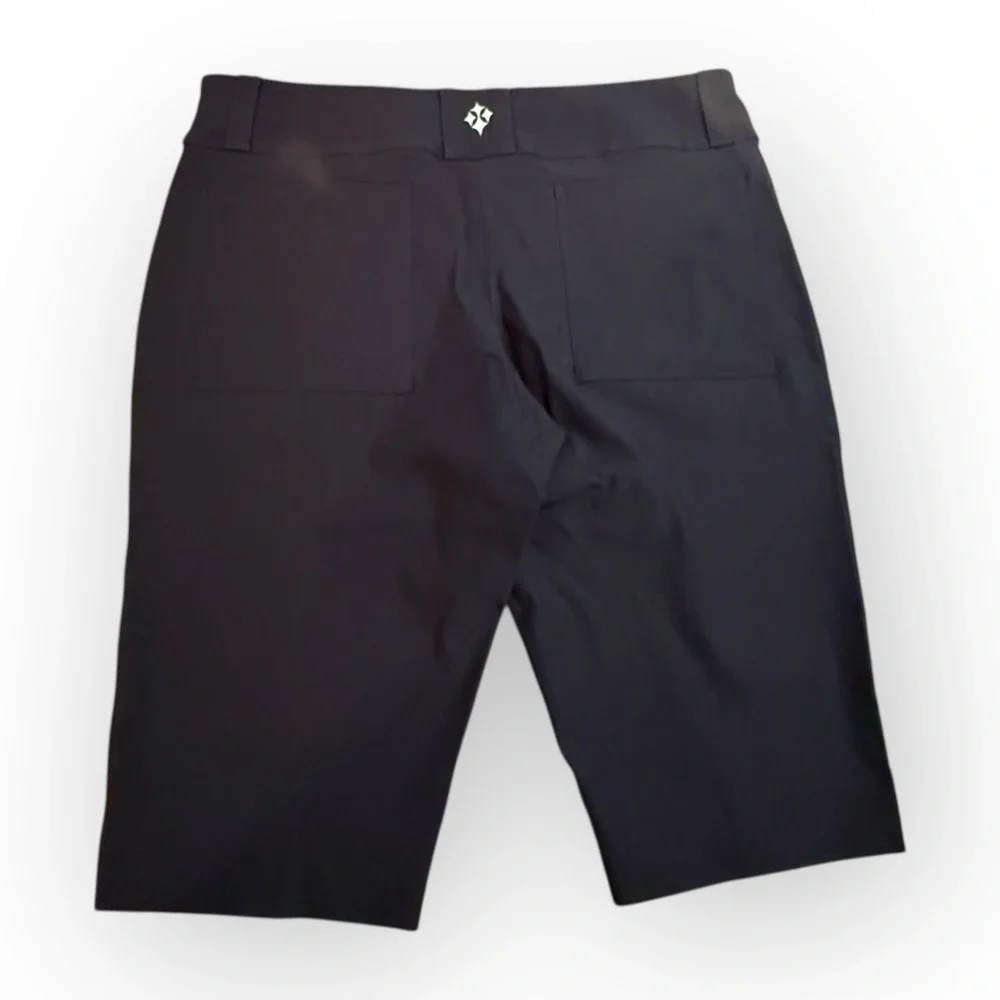 Jofit Womens Elite Slimmer Golf Pedal Pushers 2XL Black